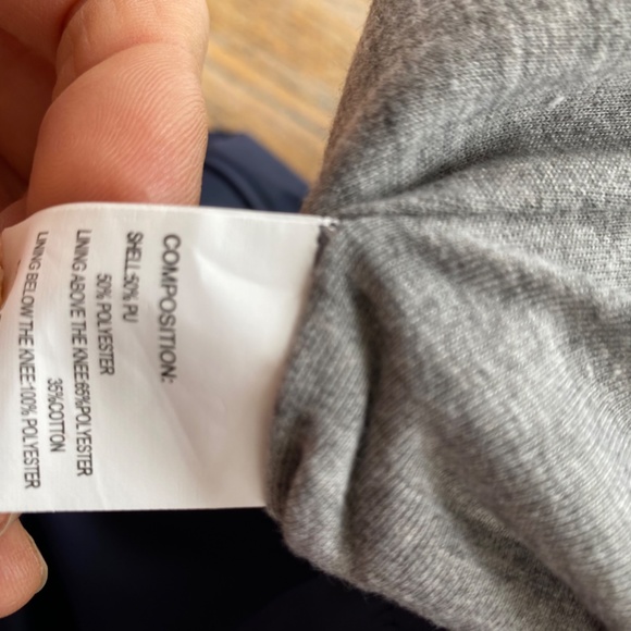 HIHEART lined rain paint with stirrup /worn once/122/128/(7/8)navy - Picture 6 of 7